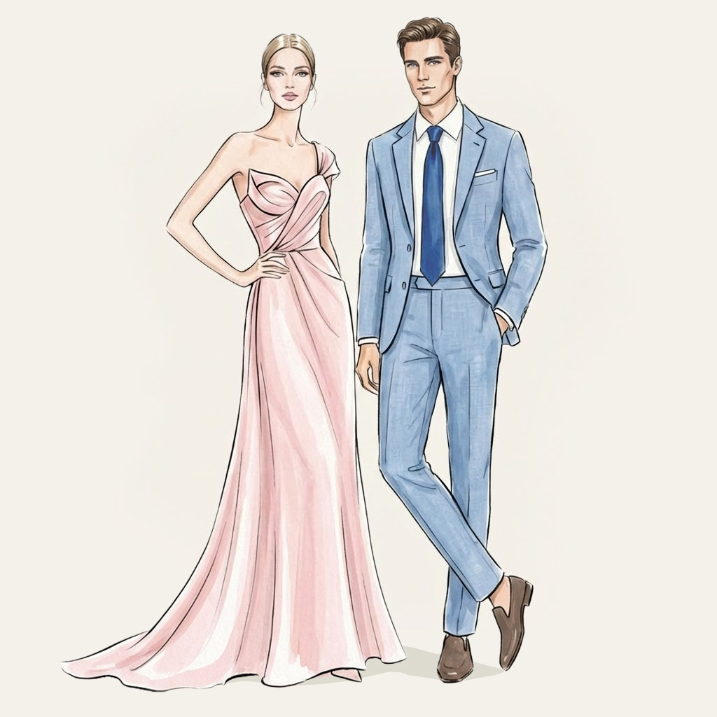 Inspiração Dress Code Wedding